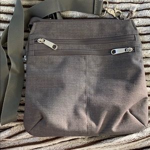 EBags Villa Crossbody in Heathered Grey.
